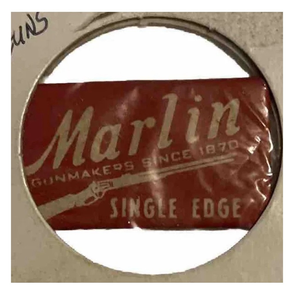 Vintage Marlin Gunmakers Razor Blade In Packaging Kept In Proactive Packaging. - Picture 2 of 2